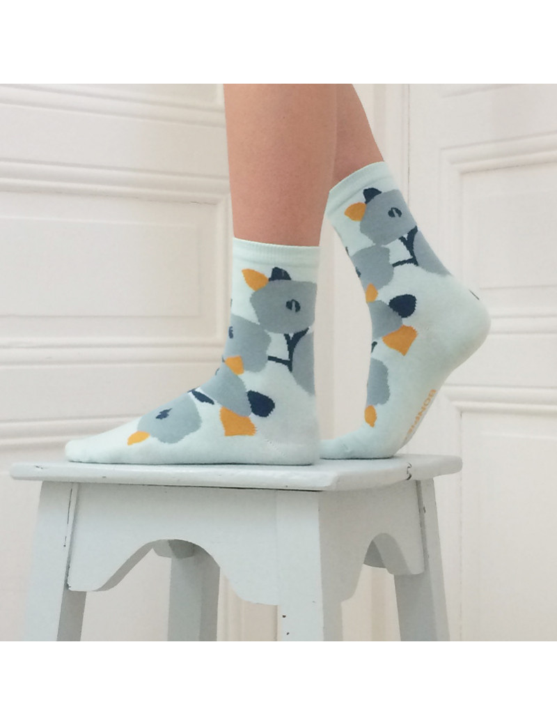 Chaussettes Solidaires Bonpied pour femme modèle Chaussettes Alma