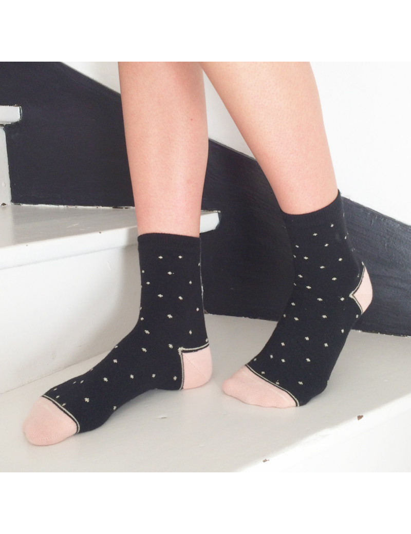 Chaussettes made in France et solidaires femme Claudine - Bonpied