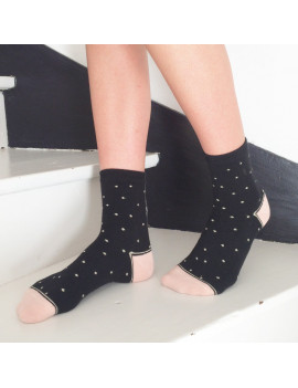 Chaussettes Solidaires Bonpied pour femme modèle Chaussettes Claudine