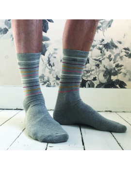 Chaussettes Solidaires Bonpied Pack de 3 paires de chaussettes: Philémon, Léon et Otto