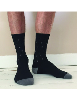 Chaussettes Solidaires Bonpied Pack de 2 paires de chaussettes: Léon et Théodore