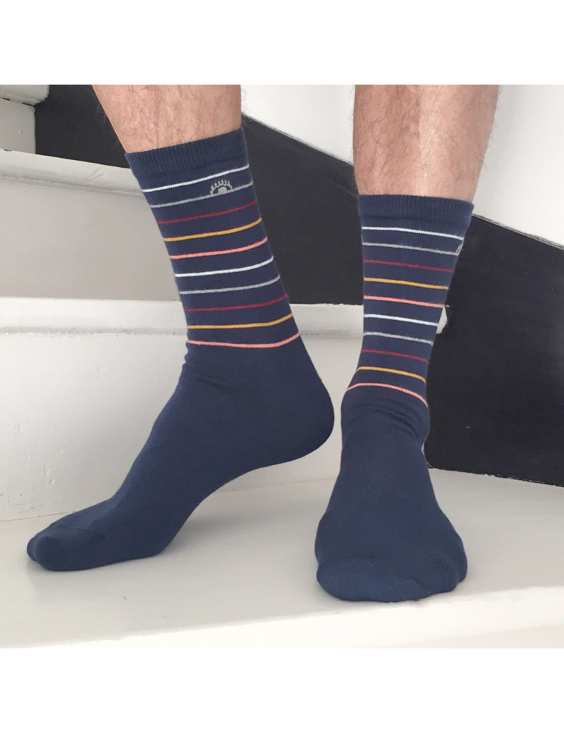 Chaussettes Solidaires Bonpied pour homme modèle Chaussettes Nino