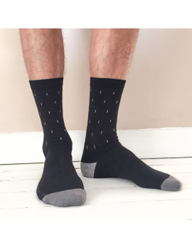 Chaussettes Solidaires Bonpied pour homme modèle Chaussettes Léon