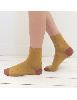 Chaussettes Solidaires Bonpied pour femme modèle Pack de 2 paires de chaussettes: Alma & Sandrine