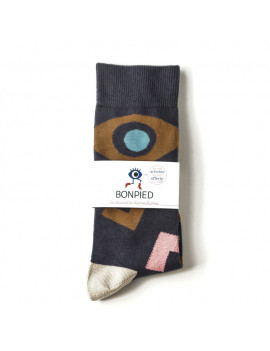 Chaussettes Solidaires Bonpied pour homme modèle Chaussettes Barack