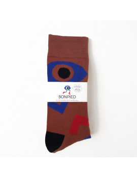 Chaussettes Solidaires Bonpied pour homme modèle Chaussettes Barnabé