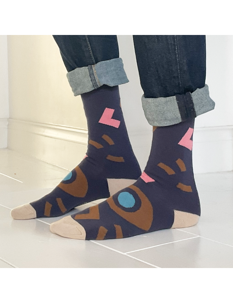 Chaussettes Homme Made in France Solidaires - Bonpied