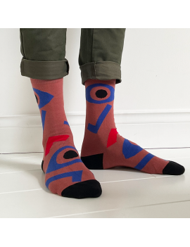 Chaussettes Solidaires Bonpied pour homme modèle Chaussettes Barnabé