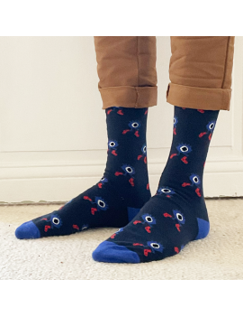 Chaussettes Solidaires Bonpied pour homme modèle Chaussettes Edwige - Edgar