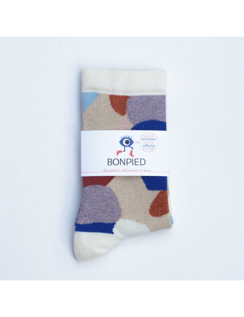 Chaussettes Solidaires Bonpied pour femme modèle Chaussettes Bonnie
