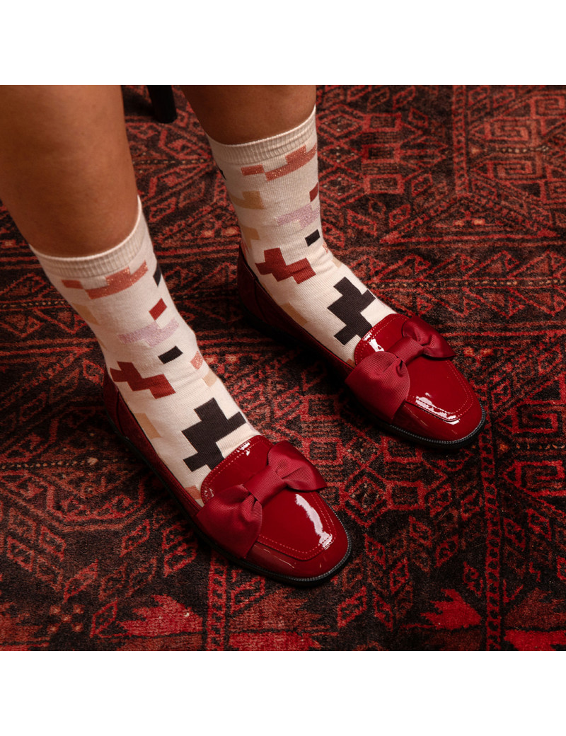 Chaussettes made in France et solidaires femme Suzanne - Bonpied