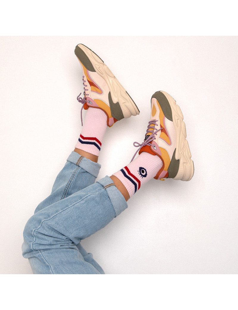 Chaussettes made in France et solidaires femme Serena - Bonpied