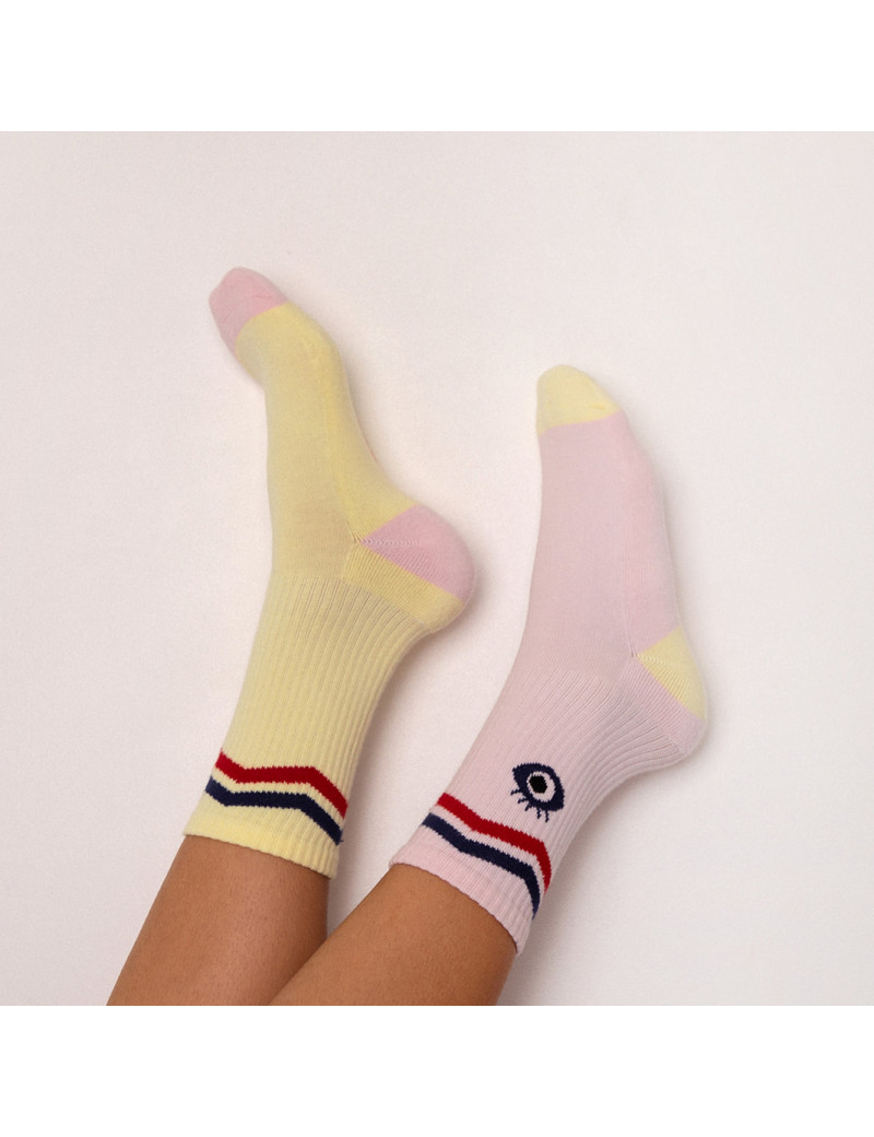 Chaussettes made in France et solidaires femme Serena - Bonpied