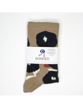 Chaussettes Solidaires Bonpied pour femme modèle Chaussettes Amira
