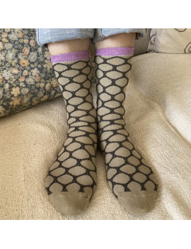 Chaussettes Solidaires Bonpied pour femme modèle Chaussettes Wallis